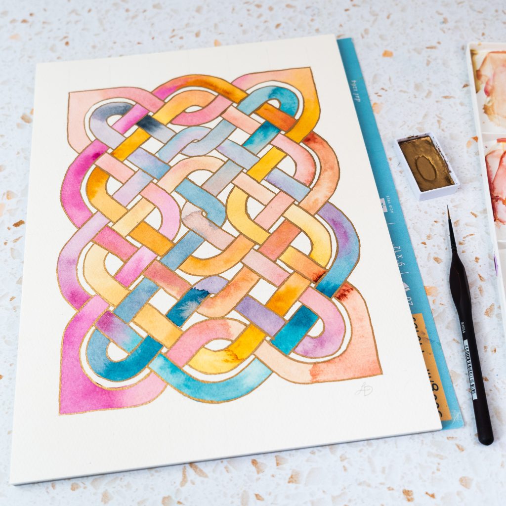 Split Ribbon Celtic Knot